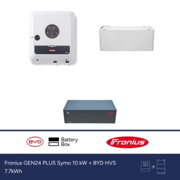Fronius GEN24 PLUS Symo 10 kW + BYD HVS 7.7kWh