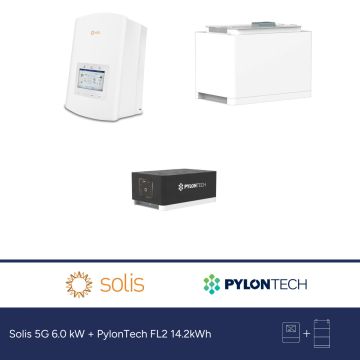 Solis 5G 6.0 kW + PylonTech FL2 14.2kWh