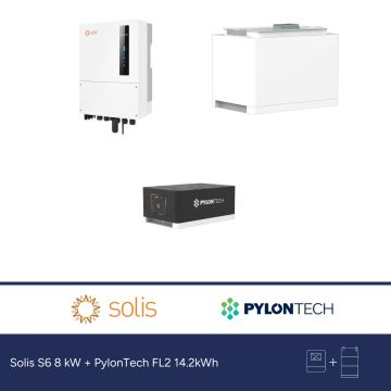 Solis S6 8 kW + PylonTech FL2 14.2kWh