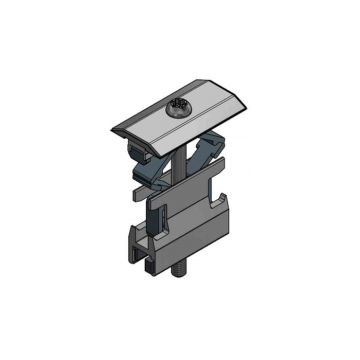 VDV Alu Mid Panel Clamp Alu Profile 28-50mm