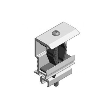 VDV End Panel Clamp für Alu-Profil 28-50 mm