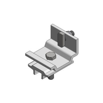 VDV Alu klem voor dwarsrail Side++ met Side++