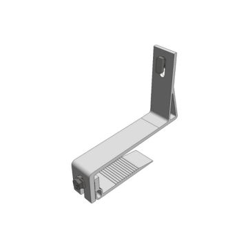 VDV Alu Slimline 35–59 mm verstelbare zijdelingse dakhaak + borgmoer